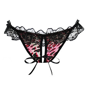 Quần chip ren lọt khe cao cấp - Đũng đỏ