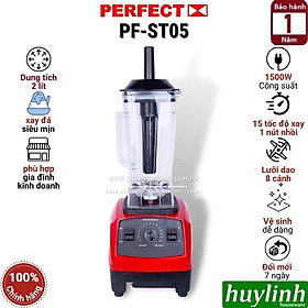 Mua Máy xay sinh tố công nghiệp Perfect PF-ST05 - Dung tích 2 lít - công suất 1500W - Xay đá - Hàng chính hãng