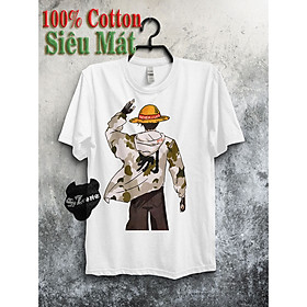 Áo Phông Nam Cotton 100% In Hình 3D Cao Cấp Có Big Size - Áo Thun Nam Ngắn Tay Chất Mát Mùa Hè SZone PM64