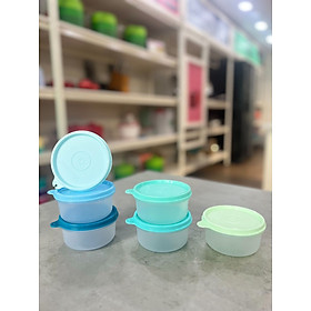 Mua Hộp bảo quản thực phẩm Small Saver 200ml (6 hộp nắp xanh dương) TUPPERWARE CHÍNH HÃNG