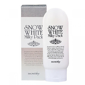 Kem tắm trắng mặt và toàn thân Secret Key Snow White Milky Pack 200g