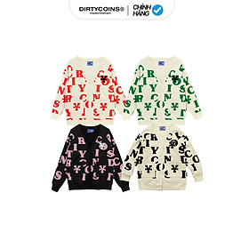 Áo khoác DirtyCoins Print Cardigan