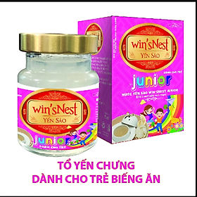 Combo nước yến sào win'sNest Junior 12% ( 70ml ) thích hợp cho mọi đối tượng, đặc biệt trẻ em biếng ăn
