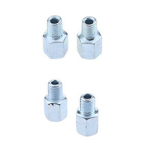 4X Motorcycle  Adapter / LH10mm/RH10mm to RH10mm/RH10mm Thread