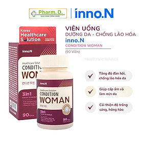 Viên Uống Bổ Sung Collagen, Hỗ Trợ Trắng Da CONDITION Woman inno.N Vitamin