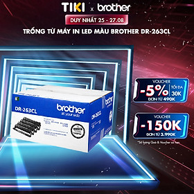 Trống mực từ máy in LED màu Brother DR-263CL cho máy in HL-L3230CDN/ DCP-L3551CDW/ MFC-L3750CDW - Hàng chính hãng