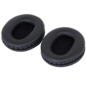 A Pair of Black Replacement Ear Pads for Audio Technica ATH-M50 M50S M20 M30 ATH-SX1 Headphone