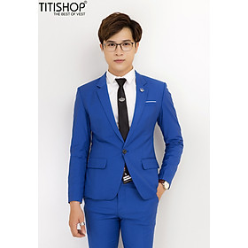 Áo vest nam Titishop AVN300 Xanh dương