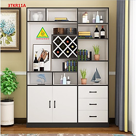 Mua Vách ngăn kiêm tủ rượu trang trí phòng khách 3TKR11 - Nội thất lắp ráp Viễn Đông ADV