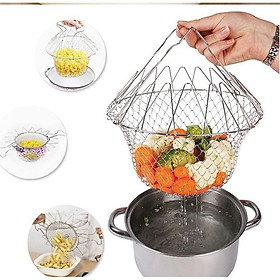Rổ Nhúng Thông Minh Chef Basket đa năng Rổ Nhúng Vớt Thông Minh Chef Basket Đa Năng