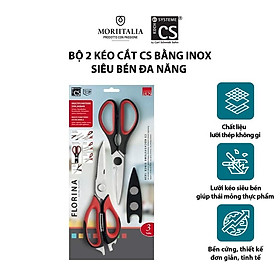 Bộ 2 kéo cắt cs bằng inox siêu bén đa năng tiện lợi 027254