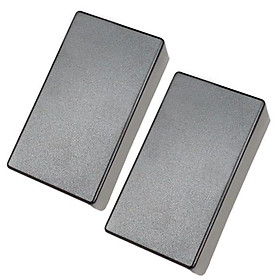2pcs Humbucker Pickup Cover for Electric Guitar  Seal 69.5mm No Hole