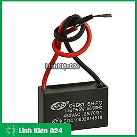 Mua Tụ Quạt 400VAC 50/60Hz 1.5UF