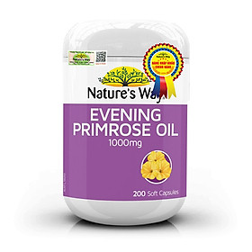 Evening primrose oil 1000mg hỗ trợ da và nội tiết