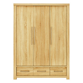 Tủ Quần Áo Ibie Cuba 3 Cánh Gỗ Sồi