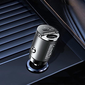Bộ sạc ô tô 30W Bộ sạc siêu nhanh ON TOW HAI BIỂU TƯỢNG XE TIÊU BẮT ĐẦU TUYỆT VỜI