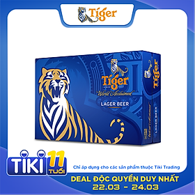 Thùng Bia Tiger 24 Lon (330ml / Lon)