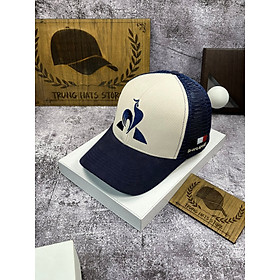 Nón kết, mũ lưỡi trai con gà vải kaki phối lưới thời trang nam nữ cao cấp