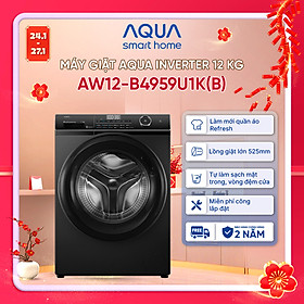 Máy giặt Aqua Inverter 10 kg AW10-BP4959U1K(B) - Bảo hành 2 năm - Hàng chính hãng
