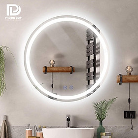 Mua Gương tròn không viền G4 - Đèn LED phun cát