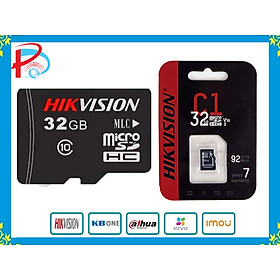 Thẻ Nhớ Chuyên Dùng Cho Camera Mirco SD Hikvision 128G - Hikvision 64G - Hikvision 32GB - 92MB/s, Chuyên Ghi Hình Cho Camera và Máy Ảnh - Hàng Chính Hãng