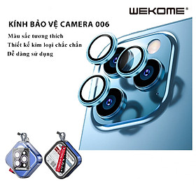 Bảo vệ Camera TITAN WEKOME 005 IPhone11/12/13 MINI PRO PROMAX Hàng nhập khẩu