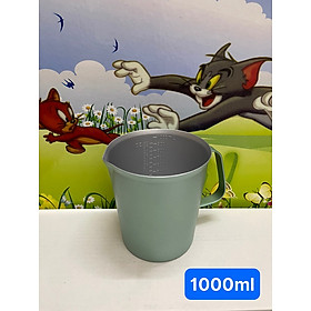 Mua Ca Đánh Sữa Inox Cao Cấp #304 Có Vạch _ Màu Xanh Ngọc   Hàng Loại 1