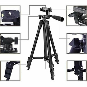 Mua Chân giá đỡ điện thoại chụp ảnh Tripod 3110 kèm kẹp - Chân Điện Thoại  Tripod 3120 - Giá Đỡ 3 chân - mới 2020