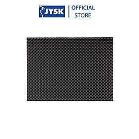 Tấm lót đĩa | JYSK Ahorn | polyethylen | đen | R30xD40cm