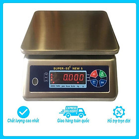 Mua Cân điện tử chống nước Super SS NEW 5  mức cân tối đa 15kg  độ chia 2g