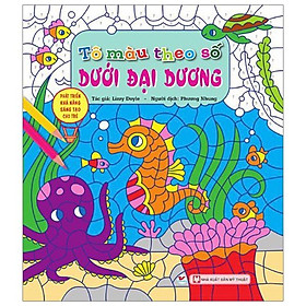 Sách Tô Màu Theo Số Dưới Đại Dương