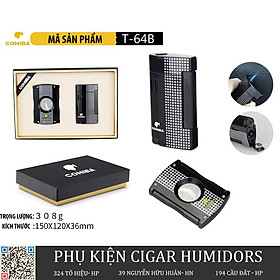 Set Quẹt kèm cắt của COHIBA mã sản phẩm T-64A