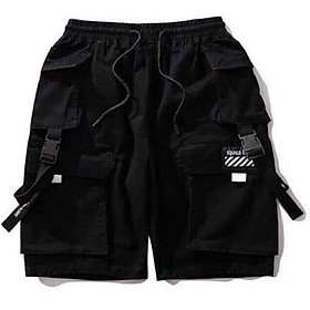 ️Hàng cao cấpQuần short kaki TIME phản quang phối dây chất dày