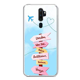 Ốp lưng điện thoại Oppo A9 2020 - Silicon dẻo - 0285 TRAVEL03 - Hàng Chính Hãng
