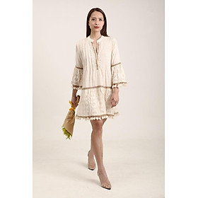 Đầm Boho Ren Cotton Isla Bonita