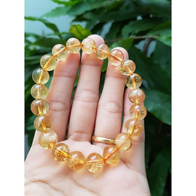 Vòng tay thạch anh vàng thiên nhiên