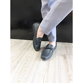 GIÀY MỌI DA MỀM GDM163 ĐẾ CAO SU CHỐNG TRƠN TRƯỢT, THIẾT KẾ NƠ HỢP THỜI TRANG