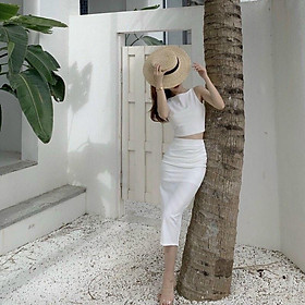 Khám phá 78 áo croptop chân váy bút chì không thể bỏ qua   cdgdbentreeduvn