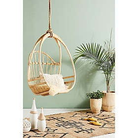 Mua Xích Đu Mây Đơn Giản- Wicker Rattan Swing / Hanging Egg Chair In Classic Style-OT006