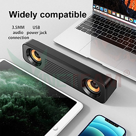 Mua Loa máy tính A83 âm thanh vòm 360 độ kết nối qua jack 3.5mm dành cho điện thoại  máy tính  laptop  tivi - hàng chính hãng Vinetteam