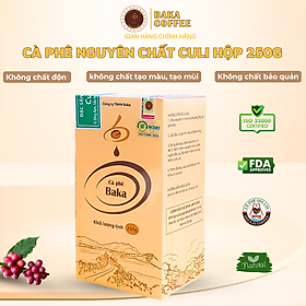 Cà Phê Nguyên Chất Baka - Culi (Hộp 250g)