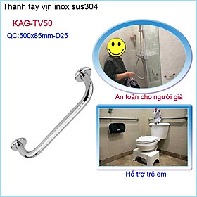 Mua Thanh tay vịn inox nhà tắm  tay vịn inox phòng tắm KAG-TV50
