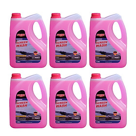 Thùng 6 can Nước rửa kính ô tô FOCAR Summer Screen Wash 2.75L