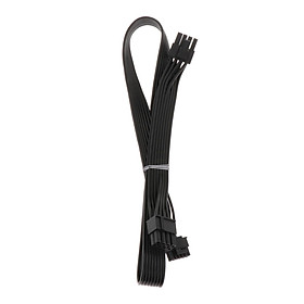 Graphics Card 16Pin to 8 pins GPU Cable Portable Adapter 70cm Video Card Cable 18AWG Black Accessory Pci-e pcies Power Cable