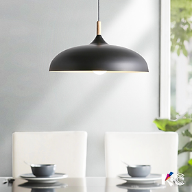Mua Đèn Thả đui Gỗ  SuperVilighting Mã:DUIGO-D350  đèn thả trang trí phòng khách  bàn ăn  shop thời trang đèn thả cao cấp  sản phẩm sơn tĩnh điện  hàng cao cấp loại 1  Bảo hành 24 tháng