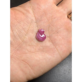 hồ ly  đá ruby tự nhiên vip size nhẫn 14mm đến 15mm - HANMYNGHE