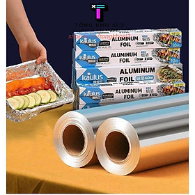 Mua PVN41037 Cuộn giấy bạc nướng nhôm 10 mét KAULUS bọc thực phẩm dùng cho nồi chiên không dầu  lò nướng