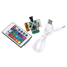 Hình ảnh 3D Print Moon Lamp Circuit Board , USB Rechargeable Night Light , 16 LED Colors