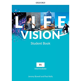 Sách ngoại văn: Life Vision Student Book With Digital Pack Level B1 Intermediate - Oxford University Press