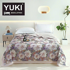 Mua Chăn YUKI Lenzing Tencel tơ lụa trà xanh 2025 Hàng chính hãng